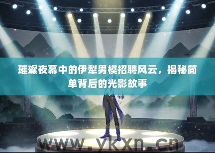 璀璨夜幕中的伊犁男模招聘风云，揭秘简单背后的光影故事